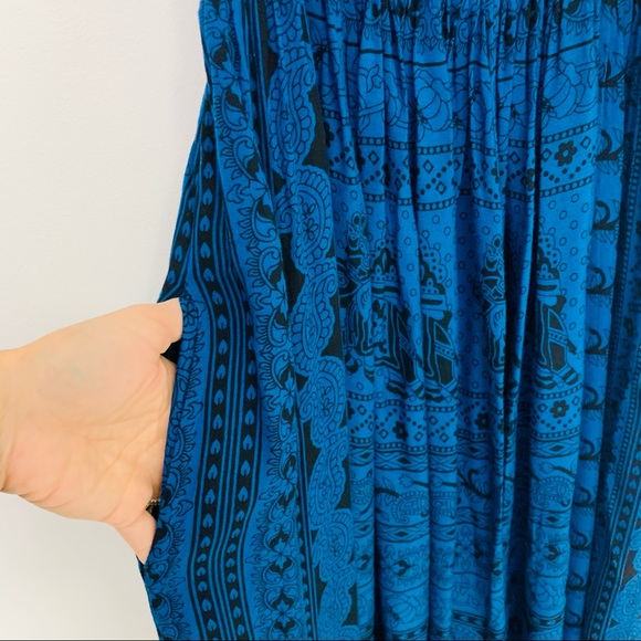 Free People In Search of Paradise Midi Boho Dress - Picture 9 of 11